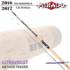 Фидерное удилище Mikado ULTRAVIOLET METHOD FEEDER Новинка 2016-2017